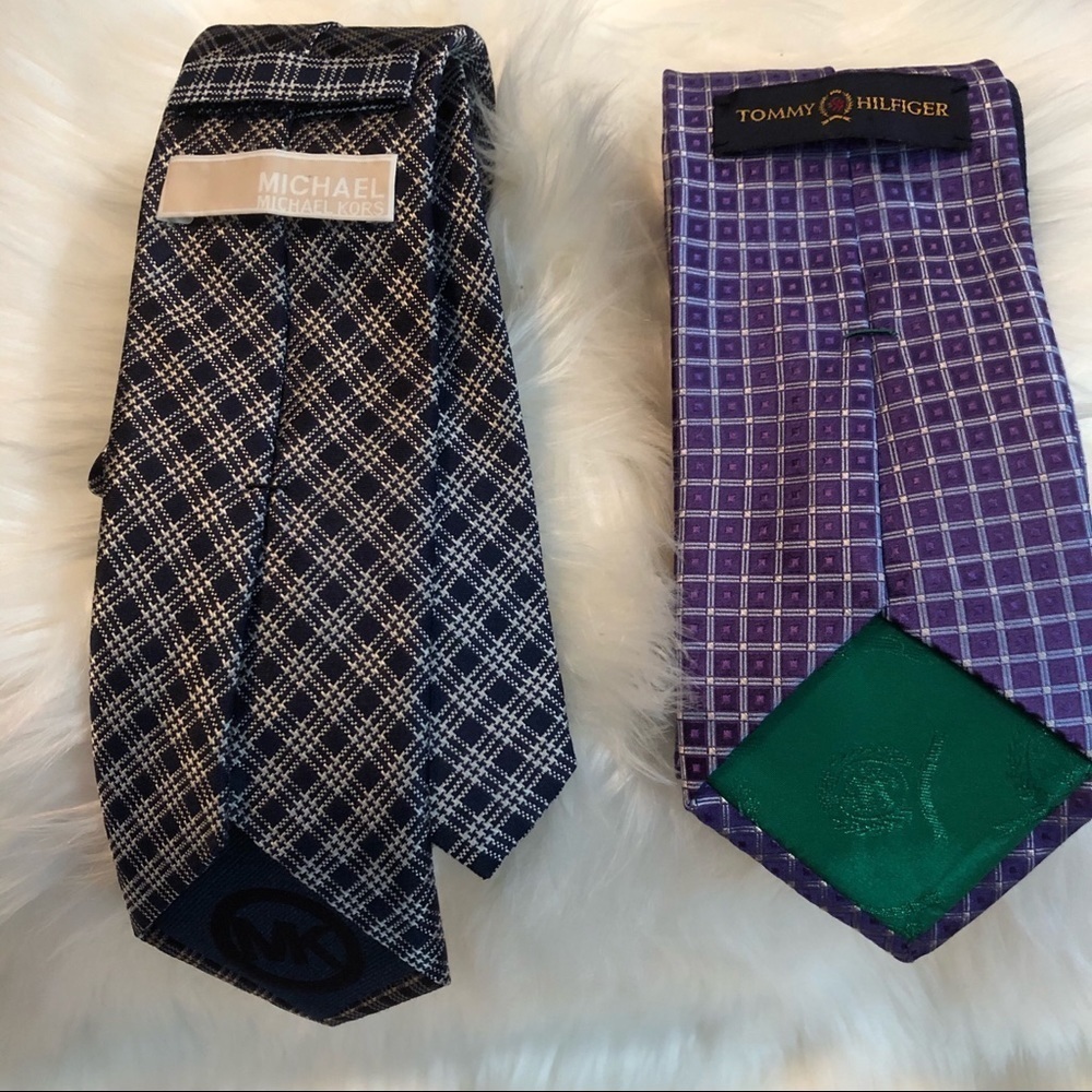 Michael Kors and Tommy Hilfiger Tie Bundle - Picture 3 of 9